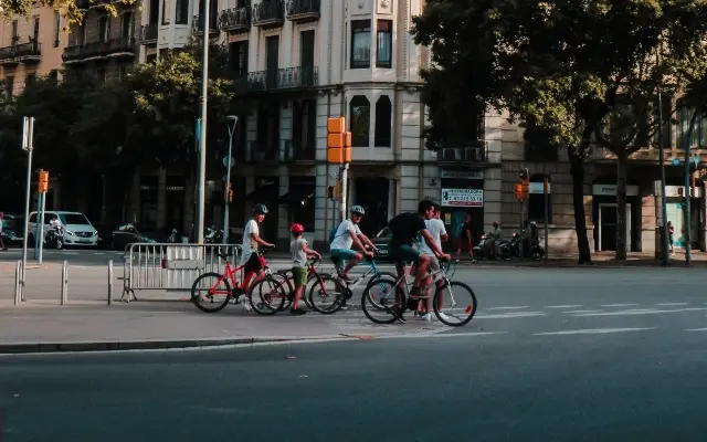 campus de invierno de bicicleta - Cómo aprender a andar en bici en la ciudad