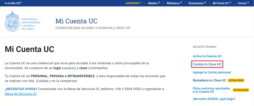 cambio contraseña campus virtual usc - Cómo cambiar la contraseña de la USC