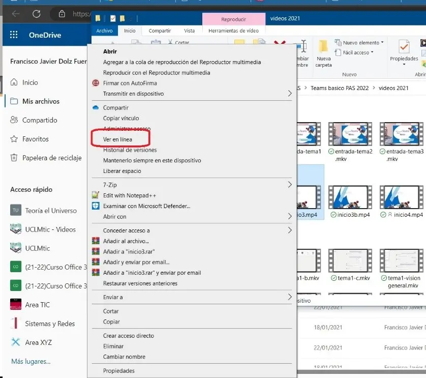 como abrir trabajos de otro curso del campus virtual - Cómo cargar un archivo CSV a Moodle