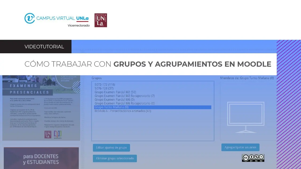 como asignar grupos en el campus virtual - Cómo crear un grupo en el aula virtual educamadrid