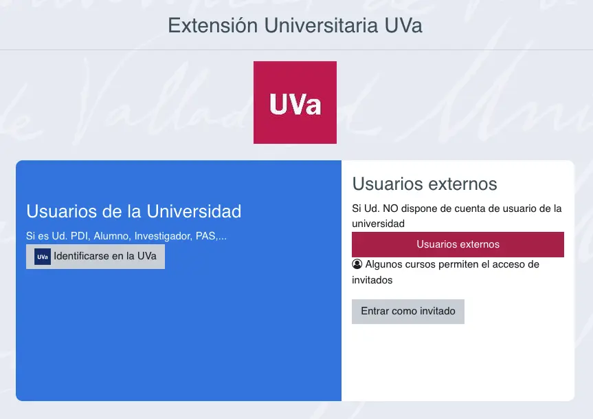 campus virtual uva preinscripcion - Cómo hacer la preinscripción en la uva