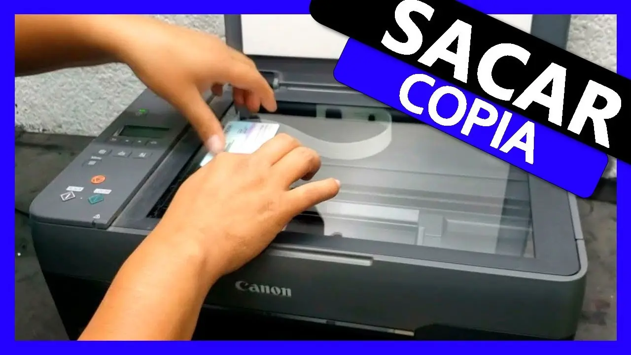 como sacar fotocopia de carnet - Cómo hacer una copia en una impresora HP