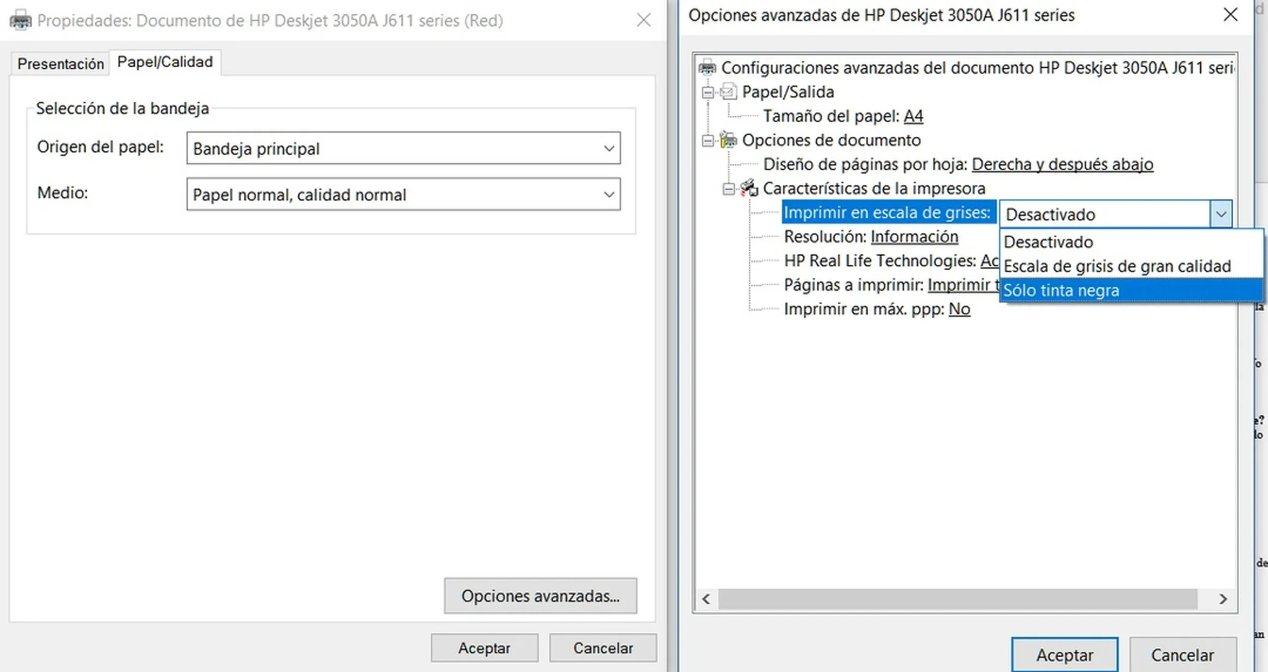 como fotocopiar en blanco y negro - Cómo Imprimir solo en blanco y negro en mi HP