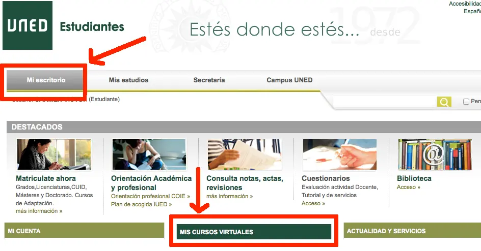 acceso a campus virtual alumnos uned - Cuál es el correo de alumno de la UNED