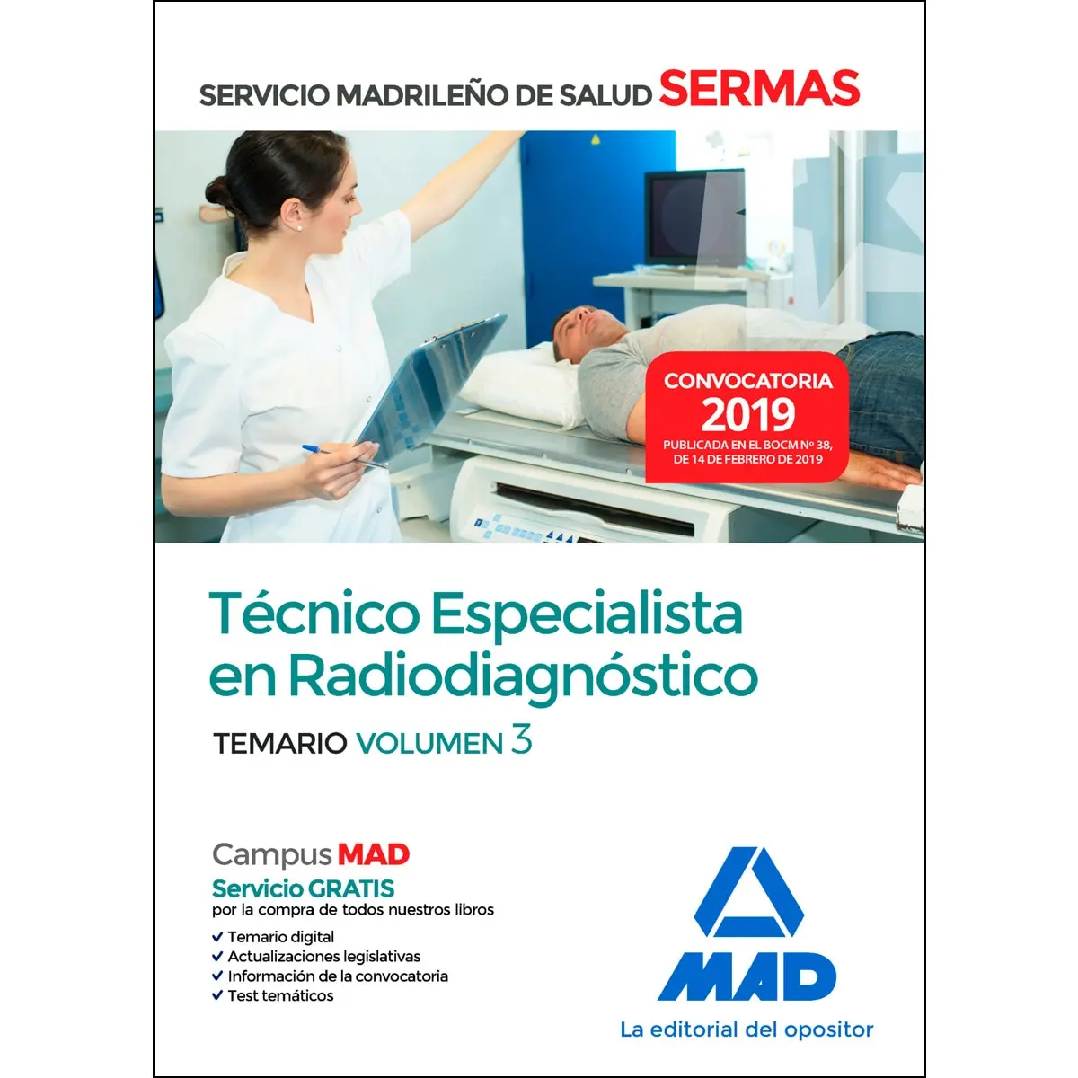 campus mad tecnico de laboratorio sermas - Cuánto cobra un técnico de laboratorio en la sanidad pública