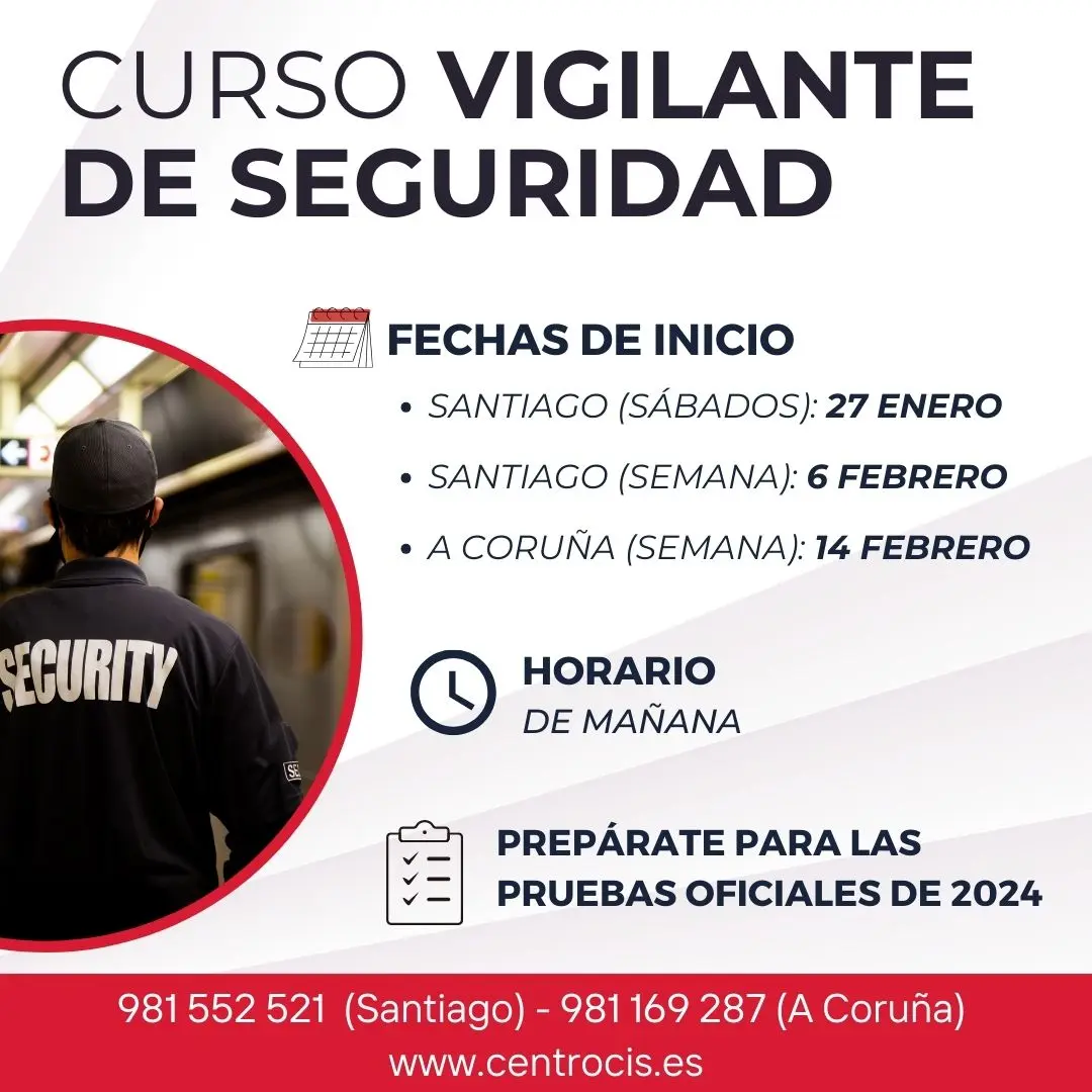 campus training cursos vigilante de seguridad - Cuánto cobra un Vigilante de Seguridad al mes