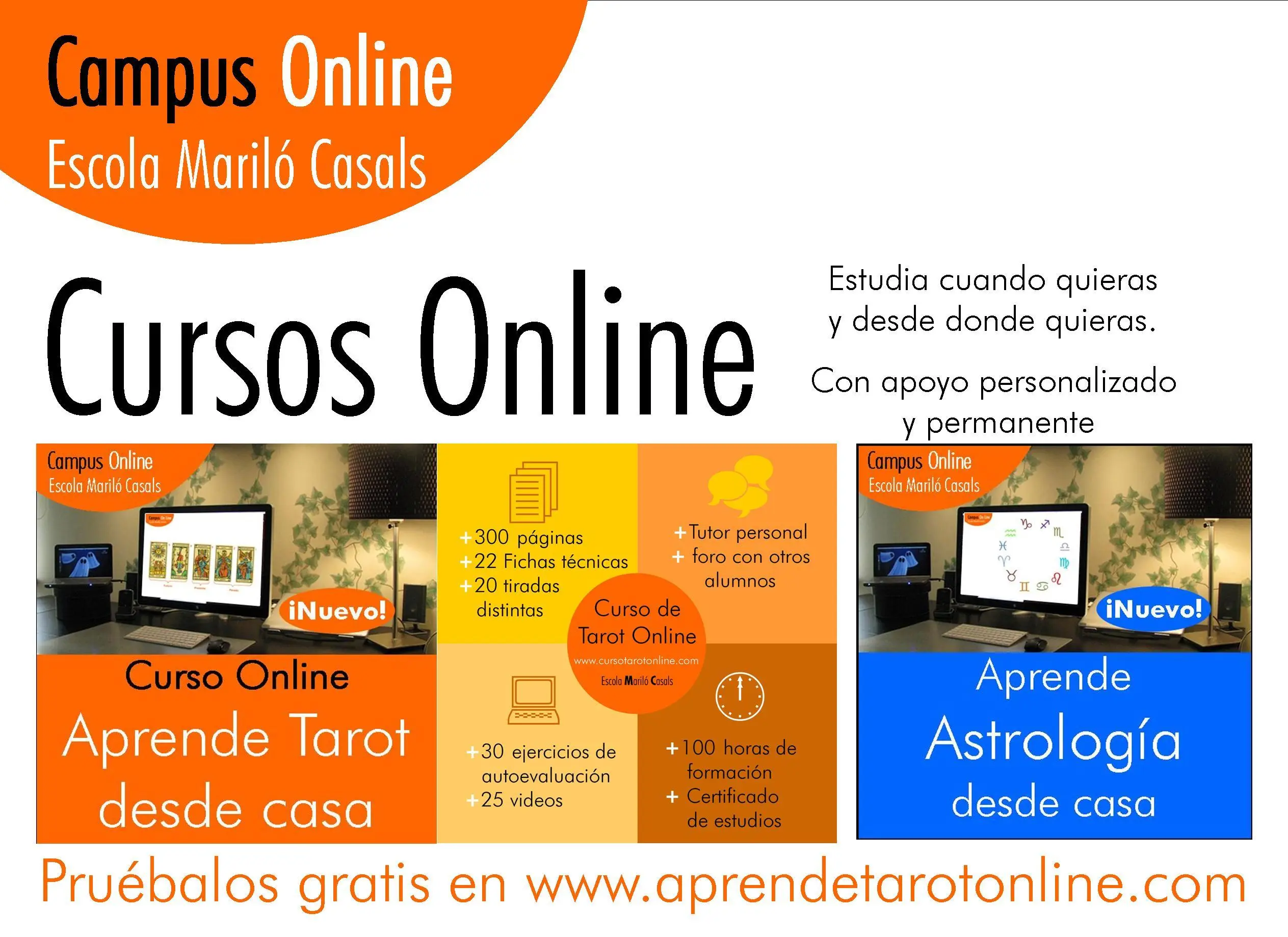 campus online mariló casals - Cuánto cuesta un curso de Tarot