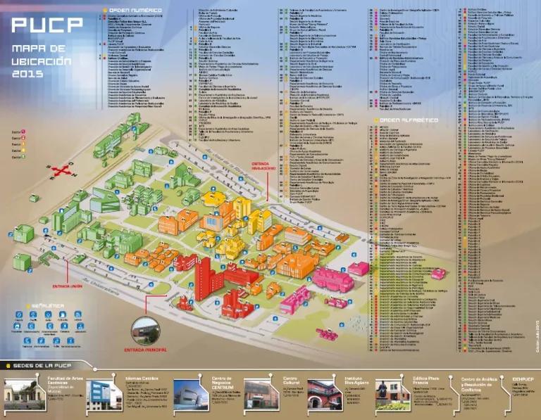 campus pucp mapa - Cuánto mide el campus de la catolica