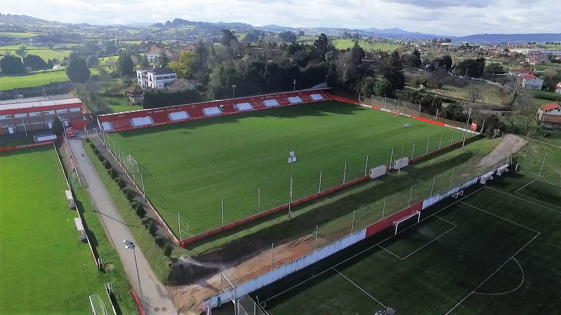 campus de futbol de mareo - Cuántos campos tiene mareo