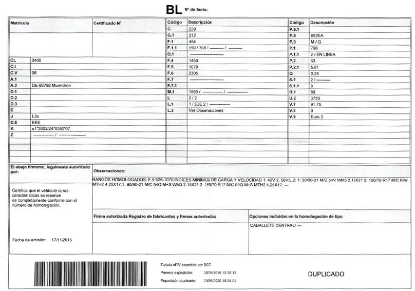 circular con fotocopia ficha tecnica - Qué documento acredita que un vehículo puede circular