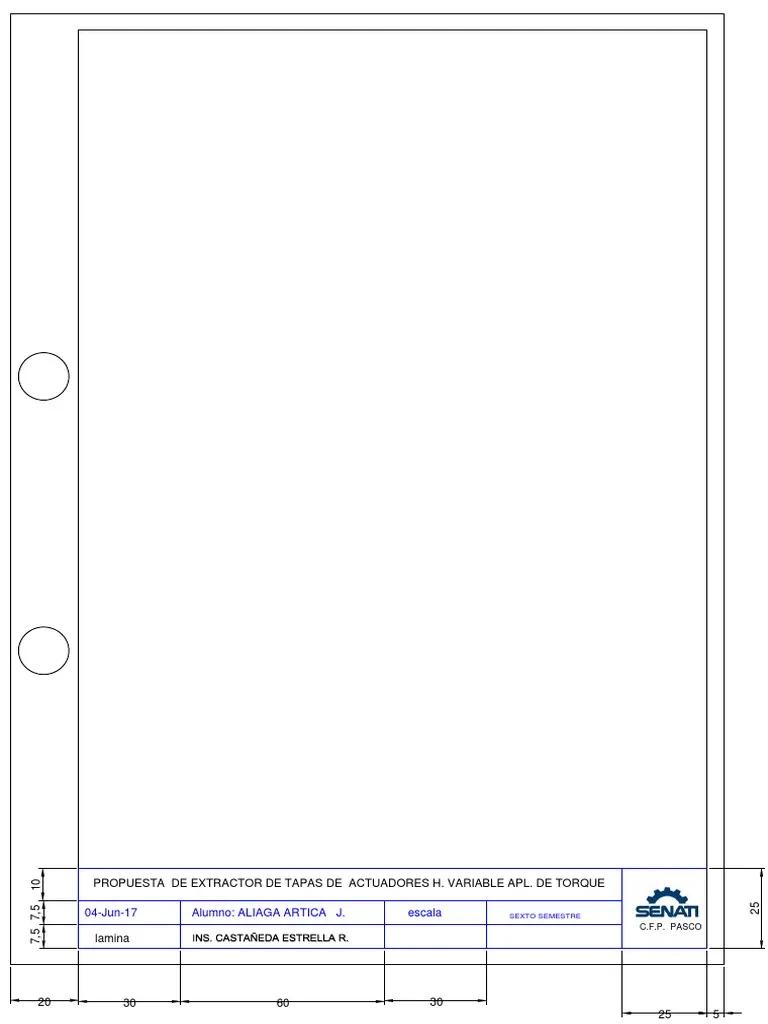 Importancia Del Cajetín De Dibujo Técnico Para Fotocopiar Fotocopias Y Campus 1356