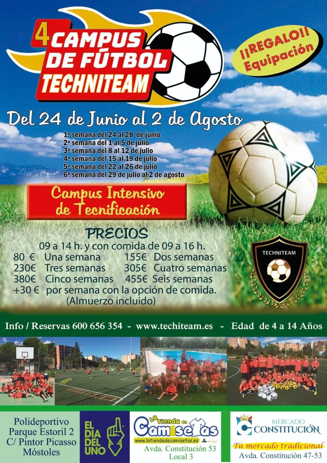 campus de futbol de verano tecnificacion - Qué es la tecnificación en el fútbol