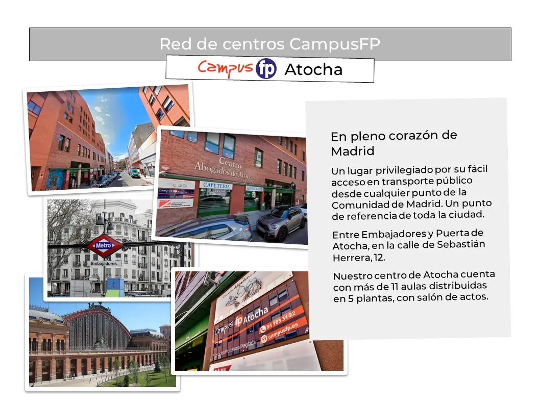 cpr es campus fp atocha - Qué son cursos FP en España